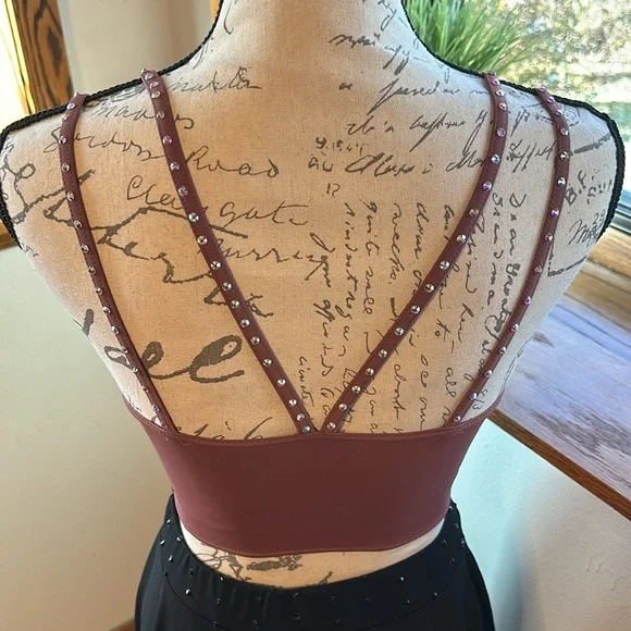 Weissman Pink Dance Top w/ Balera High Low Skirt - Picture 5 of 17